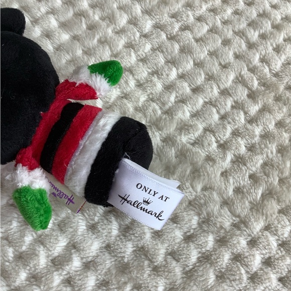 Hallmark itty bittys Plush Santa Mickey Mouse Stuffed Animal Toy - Picture 9 of 13